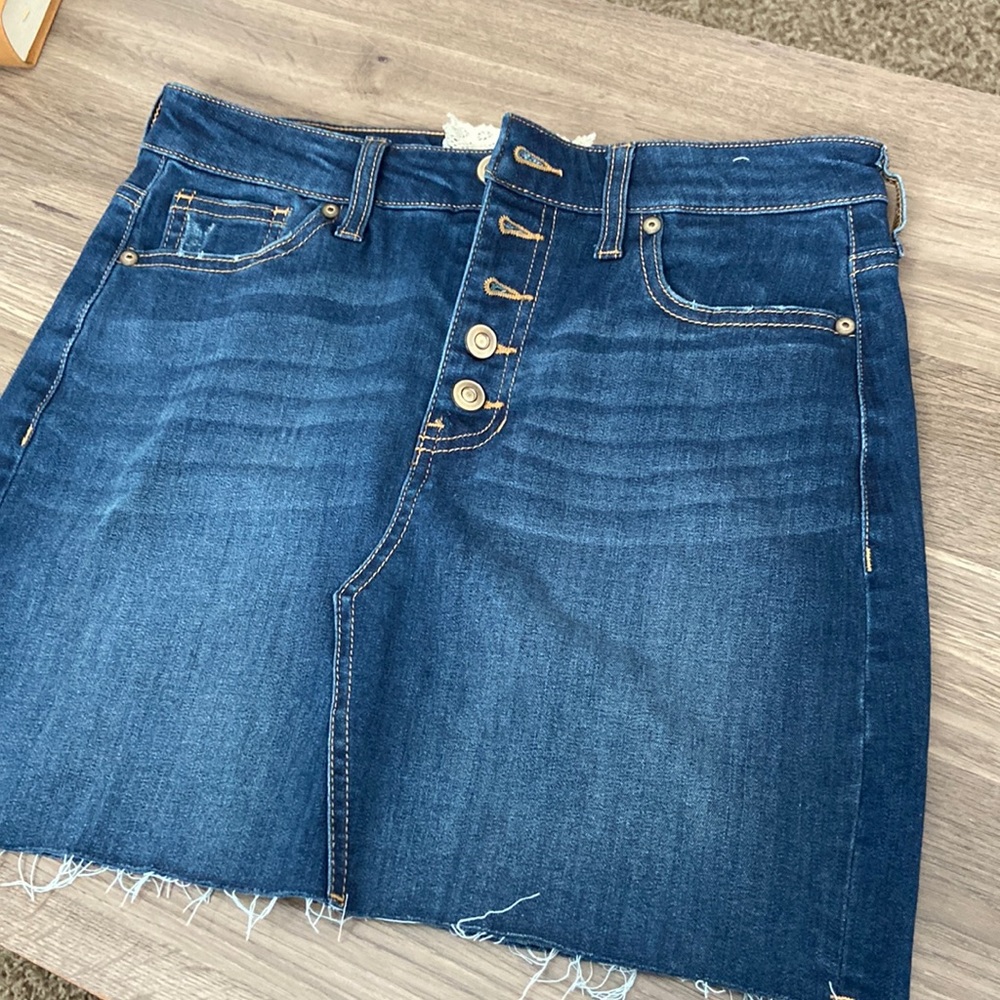 Altar’d State Jean Skirt